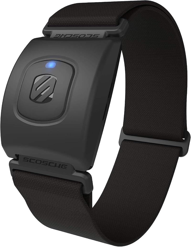 Scosche Rhythm+ 2.0 Waterproof Heart Rate Monitor Armband ANT+ Bluetooth Black