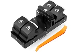 GoAceFit Master Window Switch for Volkswagen Jetta 2011-2016, Tiguan 2009-2017, Passat 2012-2016, Golf 2010-2013, CC 2012-201