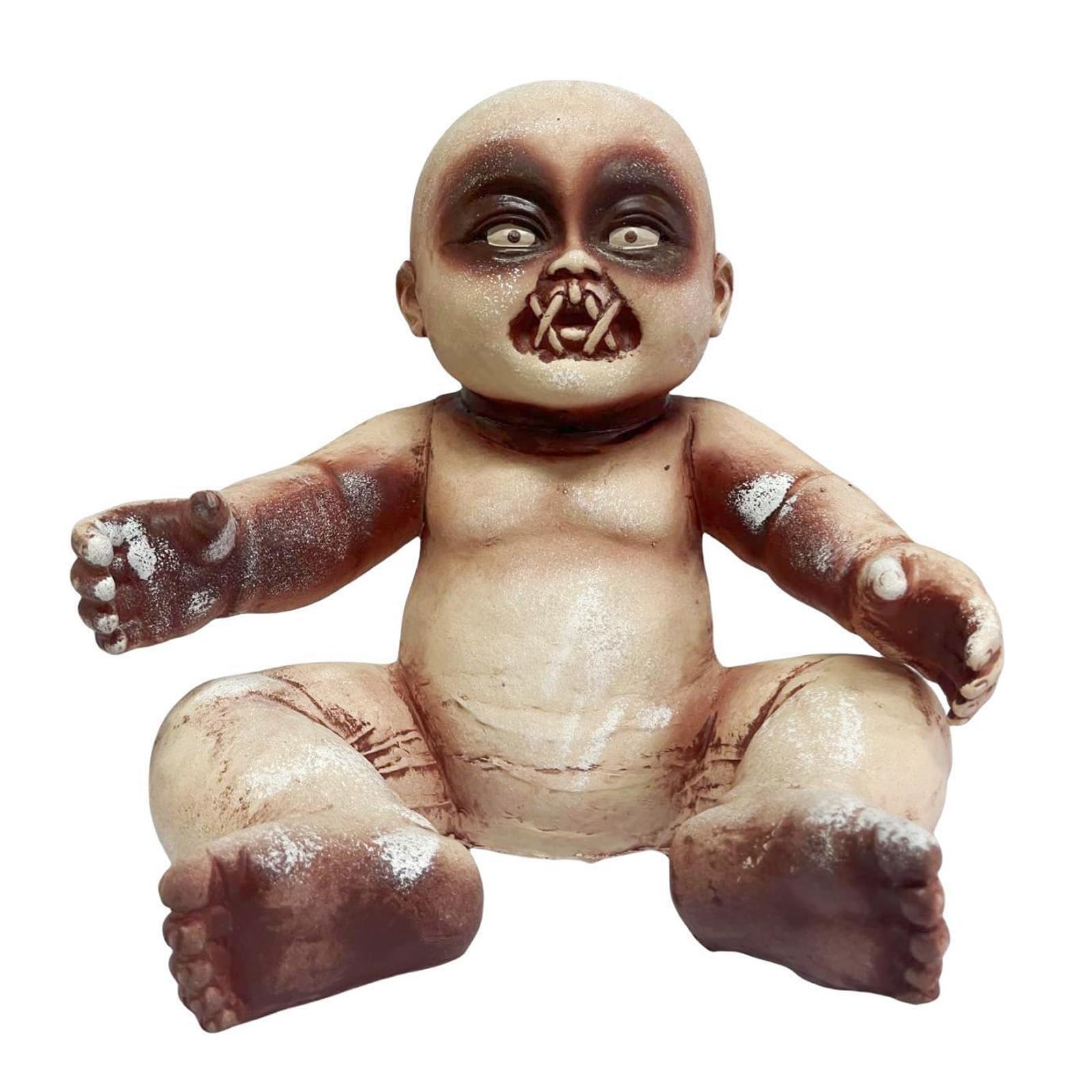 Photo 1 of EraSpooky 15 Inches Creepy Ghost Baby Halloween Decor Horror Haunted House Decoration Holiday Props