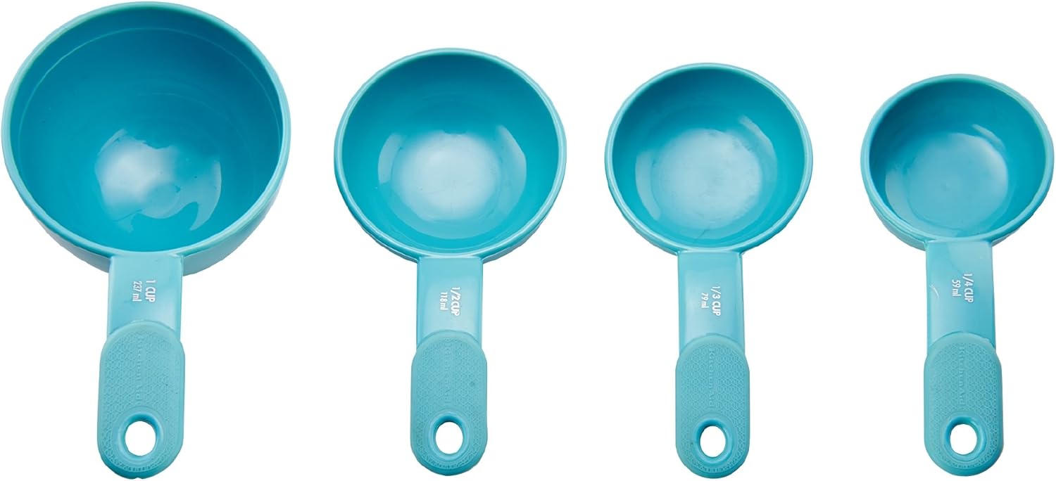 KitchenAid Classic Measuring Cups, Set of 4, Aqua Sky Amazon.ca Home