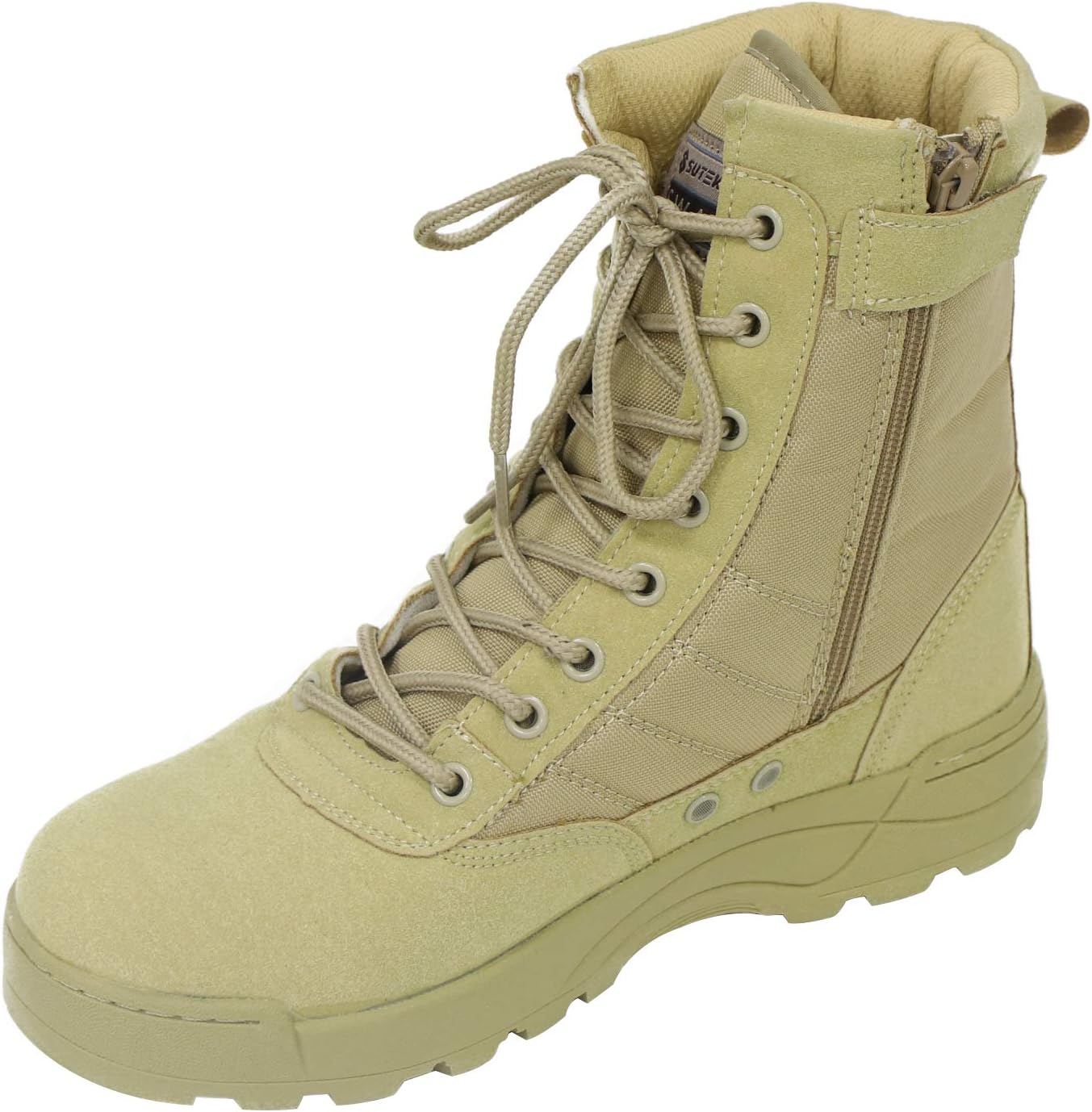 Men's Tactical Force Military Work Boots Lightweight Combat Boots Ankle Boots