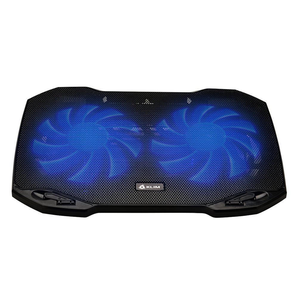 KLIM Pro Laptop Cooling Pad The Most Powerful Slim PC Fan Cooler for