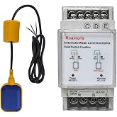 Roamoris AC 220V Sump Pump Float Switch Controller,AUTO Water Level Control, Liquid Relay Level Sensor Detector with 9.8Ft Float Switch for Sewage Pump,Tank, Septic Tank,NF04
