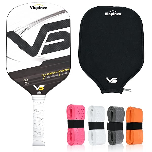 VISPINVO 16MM EDGELESS PICKLEBALL PADDLE, 3K T700 THERMOFORMED...