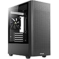 ANTEC NX Series NX500M, Mesh Front Panel, Type-C 3.2 Gen2 Ready, 1 x 120mm Fan Included, Tempered Glass Side Panels, 360mm Radiator Support, Mini-Tower M-ATX Gaming Case