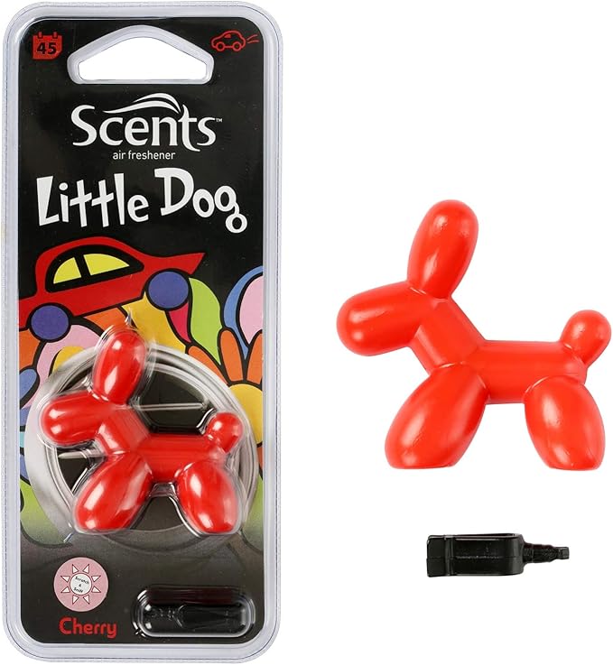 Scents Little Dog Car Vent Clip Air Freshener Cherry Amazon.co.uk