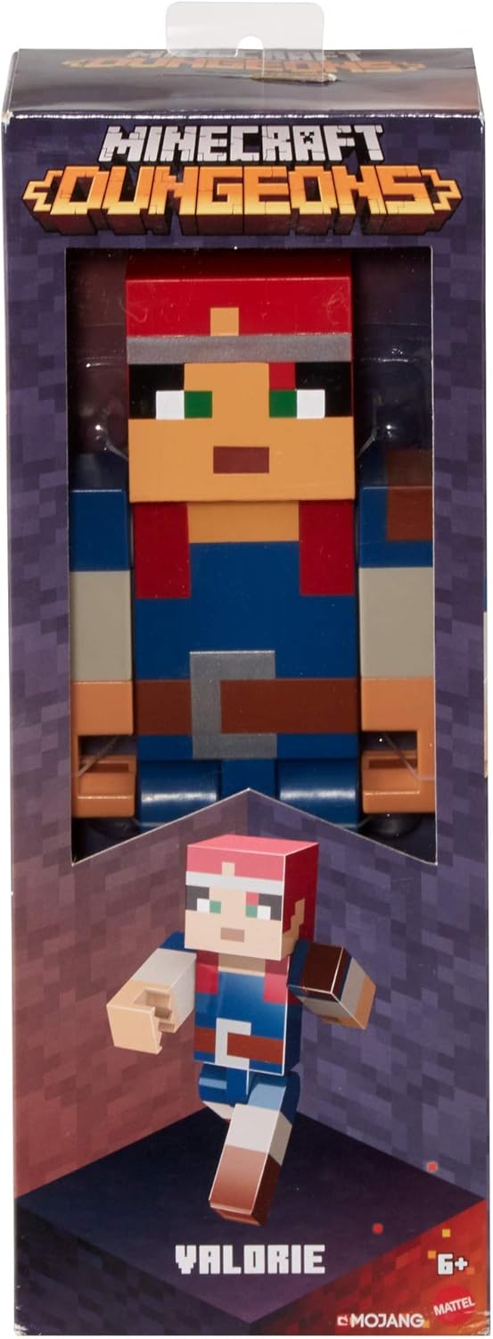 Amazon Com Minecraft Lrg Fig Valorie Figure Toys Games