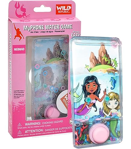 Wild Republic MyPhone Tigre, Console Acquatica Per Bambini, Giocattolo Mobile Per Bambini, Giocattolo Da Viaggio, Gioco Passatempo Per Bambini
