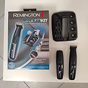 Remington PG6150 GroomKit Plus Rifinitore, battery-powered, blu: Amazon ...