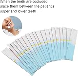 ZJchao Dental Articulating Paper Thicker Bite Strips Oral Teeth Care Dentist view 5
