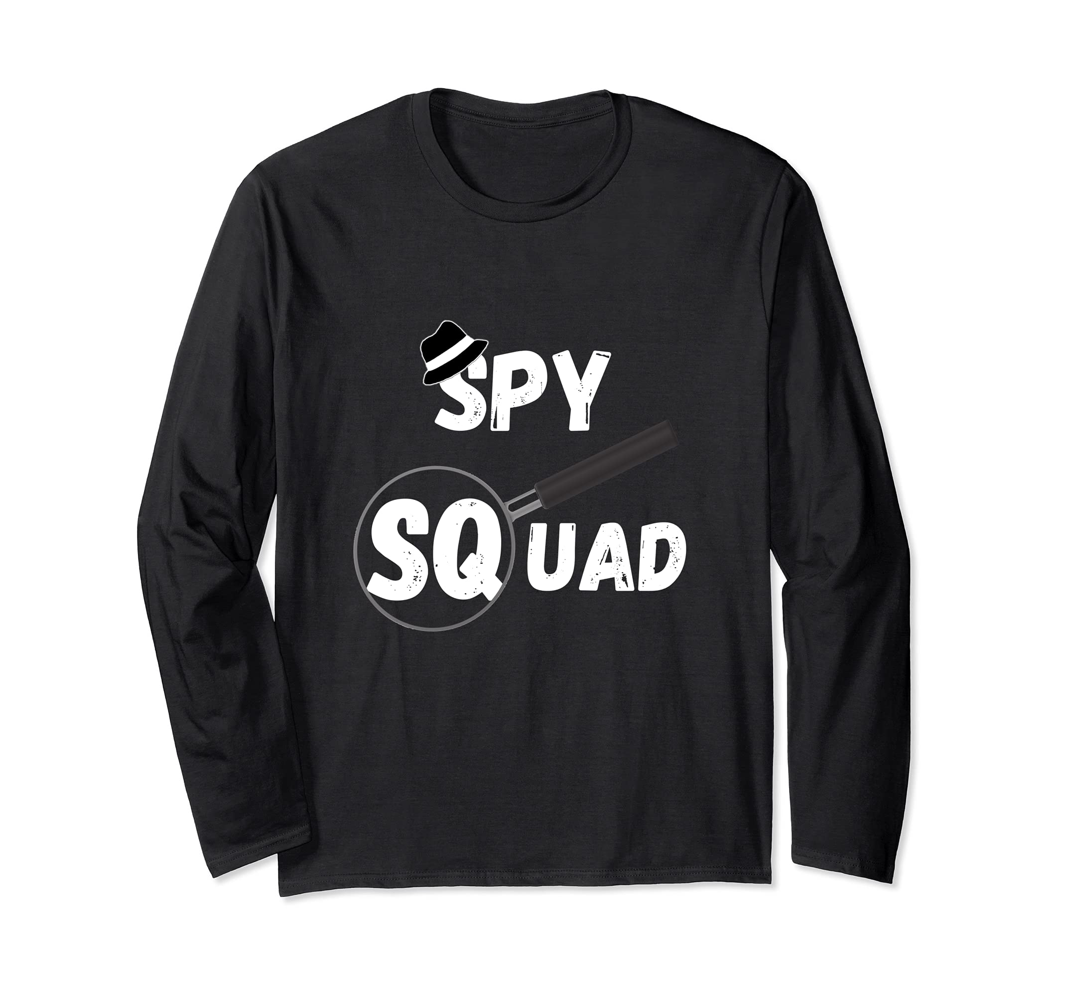 Spy Squad Detective Team Spying Crew Investigate Espionage Long Sleeve T-Shirt