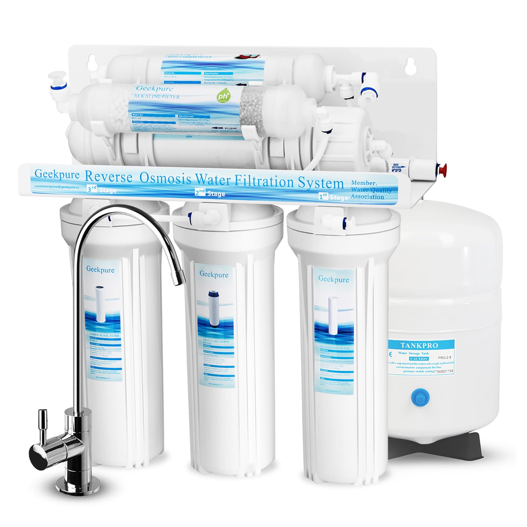 Geekpure 6-Stage Reverse Osmosis Drinking Water