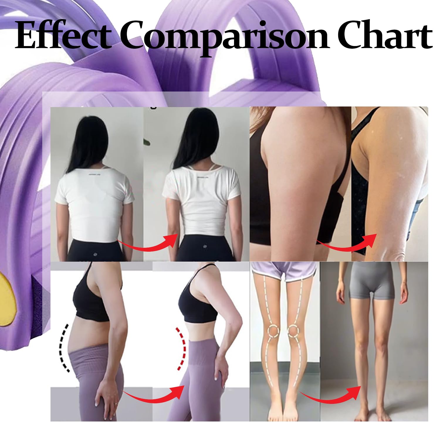 21 Fitness Resistance Bands-6 Tube Pedal Ankle Puller,Multifunction Tension Rope,Natural Latex Fitness Bands for Strength Training, Tummy, Waist, Arm, Leg Slimming, Home Gym Exercise Equipment