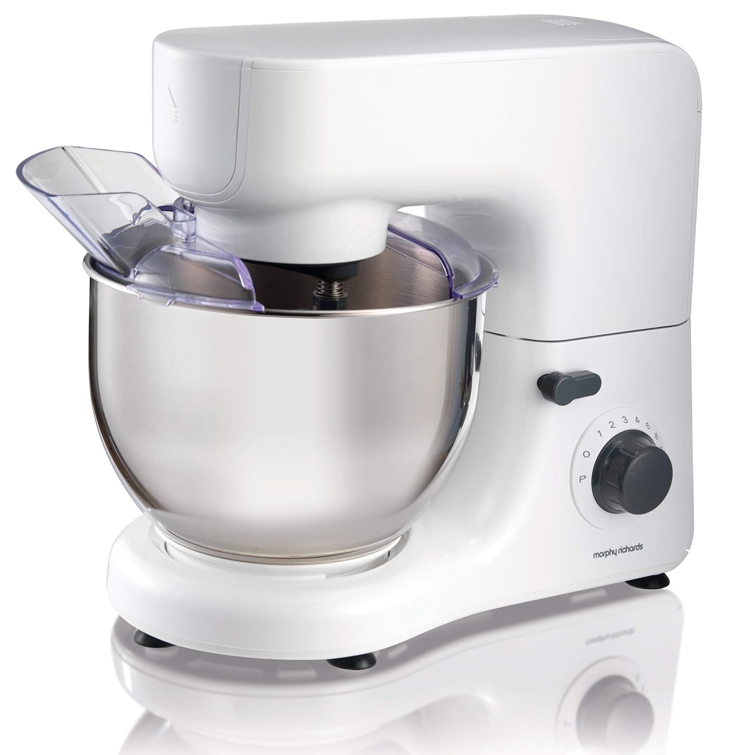 Morphy Richards 400020 Stand Mixer with Attachments, White Amazon.co