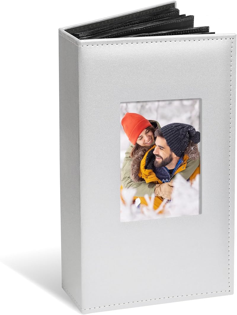 Vienrose Photo Album 4x6 300 Photos Leather Cover Large Capacity 50 Sheets