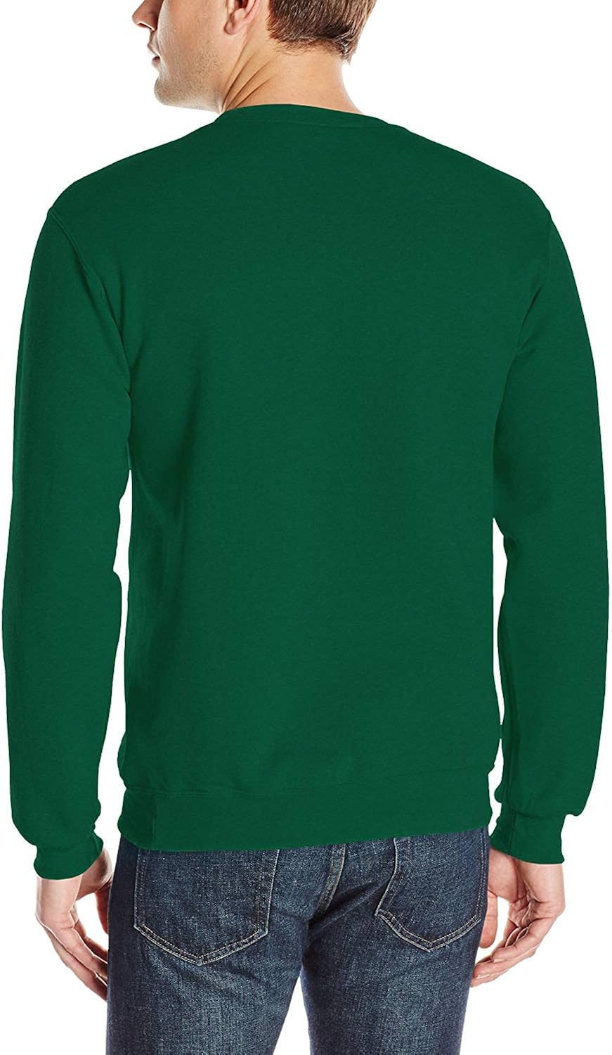 Fruit of the Loom Men's Fleece Crew Sweatshirt at  Men’s Clothing store