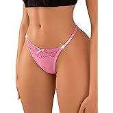 Banamic Women G-String Thongs Panties T Back Breathable Sexy Underwear