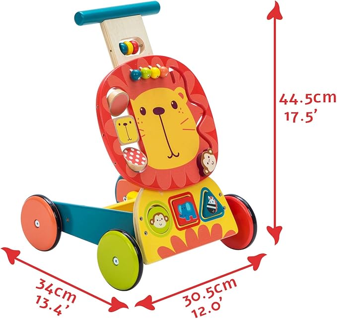 pousseur bebe en bois