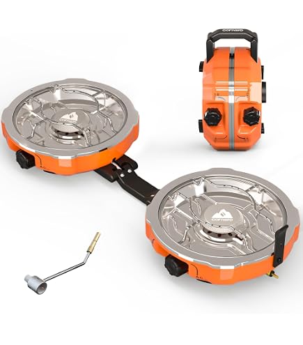 Pare-brise Pour Réchaud De Camping – 10 Panneaux Pliables En Fer Et Inox, Protection Anti-vent, Rangement Facile, Sac Inclus