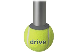 Drive Medical 10121 Walker Tennis Ball Glides, Yellow