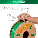 ERYONE PLA Filament 1.75mm Green 1kg 3D Printer Dimensional Accuracy +/-0.03mm view 5