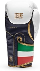 Leone 1947 Boxing Gloves Unisex 10 oz White GN039 view 4