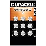 Duracell 2032 Lithium Battery, 9 Count