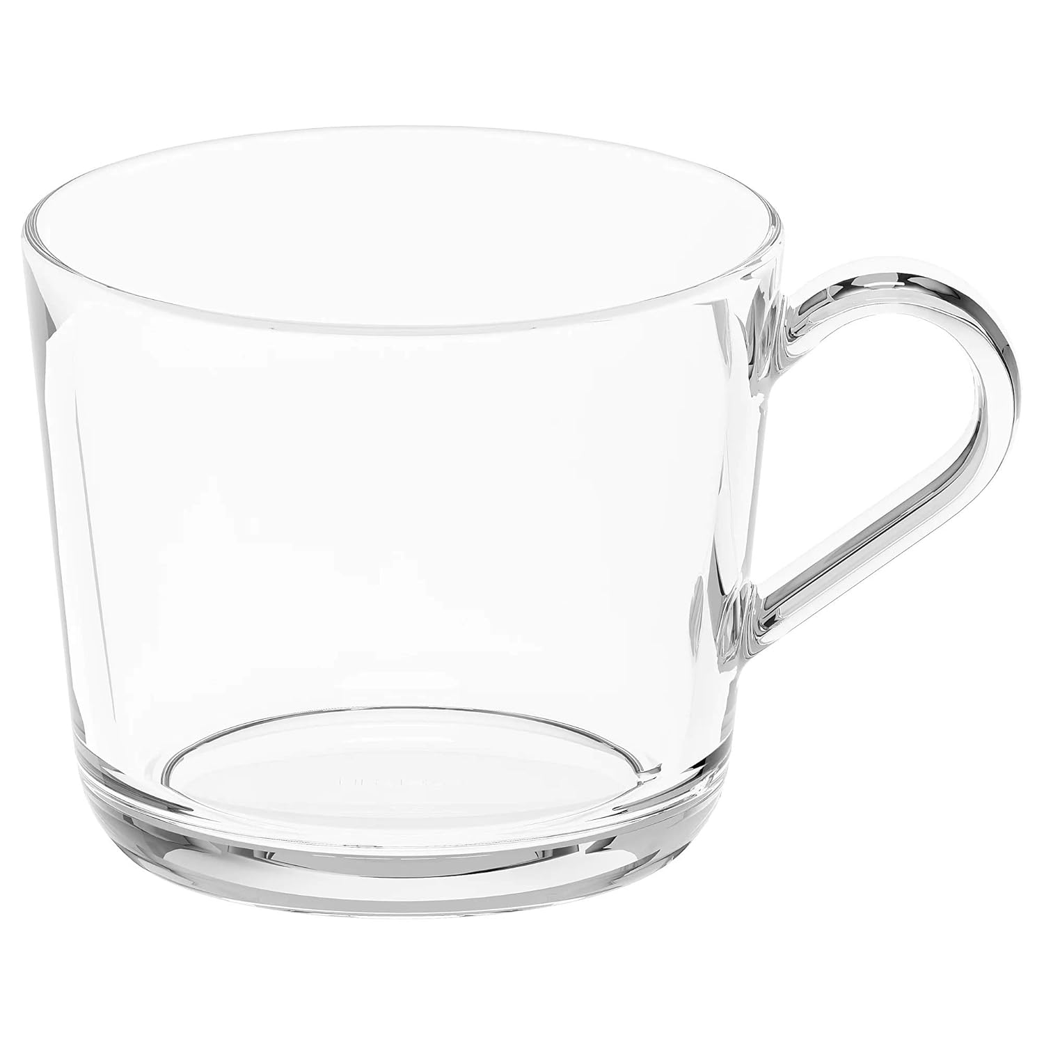 Buy Ikea Glass Coffee Mug 1 Piece, Transparent, 24 cl Online at Low