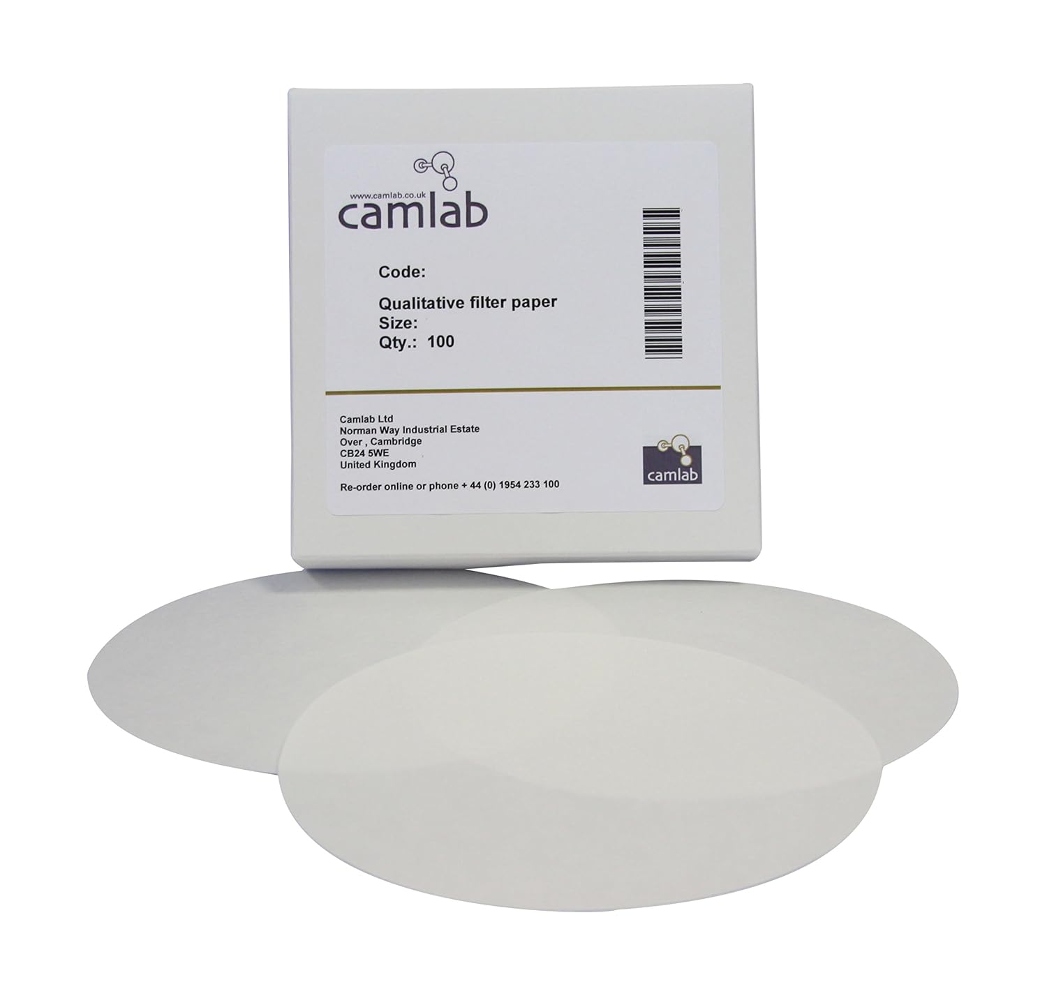 Carta Da Filtro Qualitativa - 30 Fogli 30x30 Cm Per Laboratorio Chimico