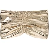 JNB Faux Leather Envelope Clutch Purse