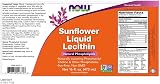 NOW Foods Sunflower Lecithin Liquid 473 ml 16 Oz Brand NOW view 2