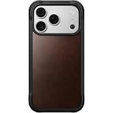 NOMAD Rugged Horween Leather Rustic Brown Case Compatible with iPhone 18 Pro