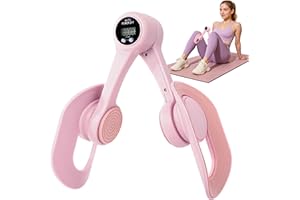 LWWTBS Thigh Master, Pelvic Floor Strengthening Device with Display Counter Hip Trainer Kegel Exerciser, Leg Inner Thigh Trainer Pelvic Floor Muscle Trainer, Thigh Exercise Workout Equipment for Home