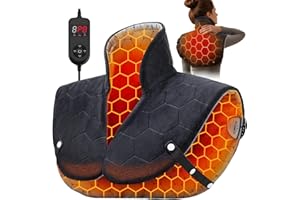 InVarme Infrared Heating Pad for Neck and Shoulders, 24"x 20" Extra Large Heated Wrap