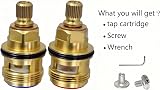Seawhisper Ceramic Disc Cartridges Tap Valve 1/2" BSP Replacement 3308R view 2