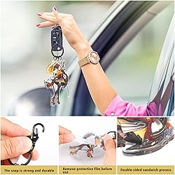 UTIEHD GI Character keychain set, 3pcs Acrylic