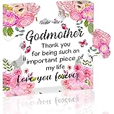 Godmother Gift God Mother Gifts for Women Godmother Gifts from Godchild God Mother Proposal Gift Birthday Christmas Mothers Day Promoted to Godmom Present from Goddaughter Godson