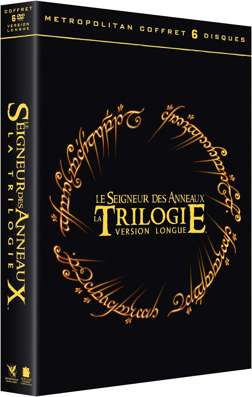 Seigneur Des Anneaux Version Longue Amazon Prime Coffret trilogie le seigneur des anneaux version longue, 3 films