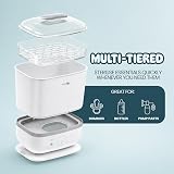 BooBoo Baby Steam Steriliser Dryer for Bottles Dummies Toys 13 Bottles view 5