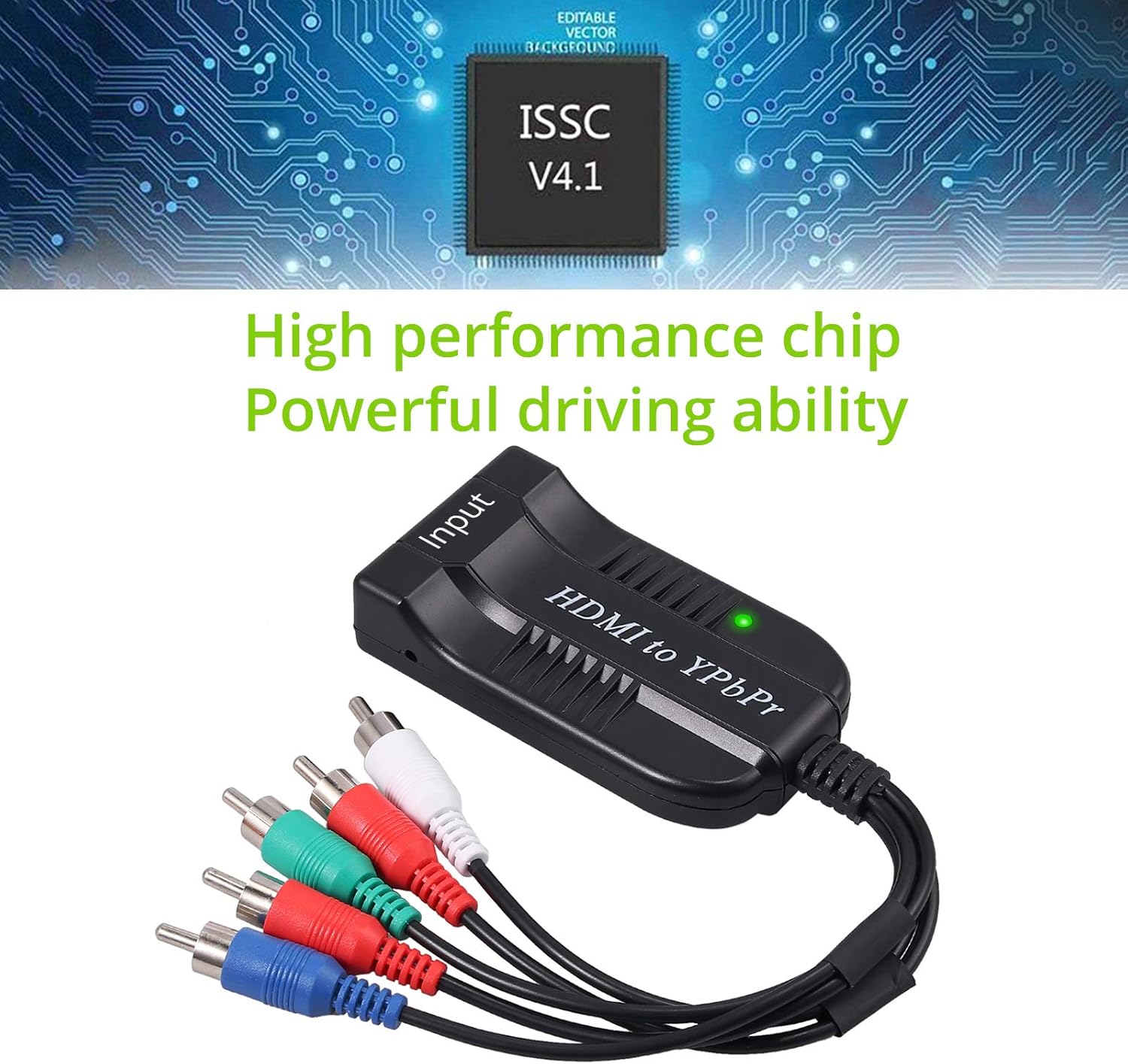 LiNKFOR 1080P HDMI to Component Converter Scaler HDMI to YPbPr Converter convert hdmi to component HDMI to video Converter HDMI to 5RCA RGB Converter for HDTV Box PC PS3 Fire stick Roku Blu-Ray DVD: Electronics