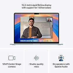 Apple 2025 MacBook Air 15-inch Laptop with M4