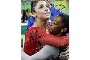 SPORTSPHOTOSUSA Simone Biles Aly Raisman Rio Olympic Gold Medal 8x10 Signed Photo Reprint