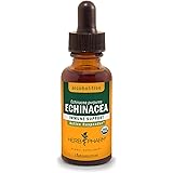 Herb Pharm Certified Organic Echinacea Root Liquid Extract for Immune System Support, Alcohol-Free Glycerite, 1 Ounce