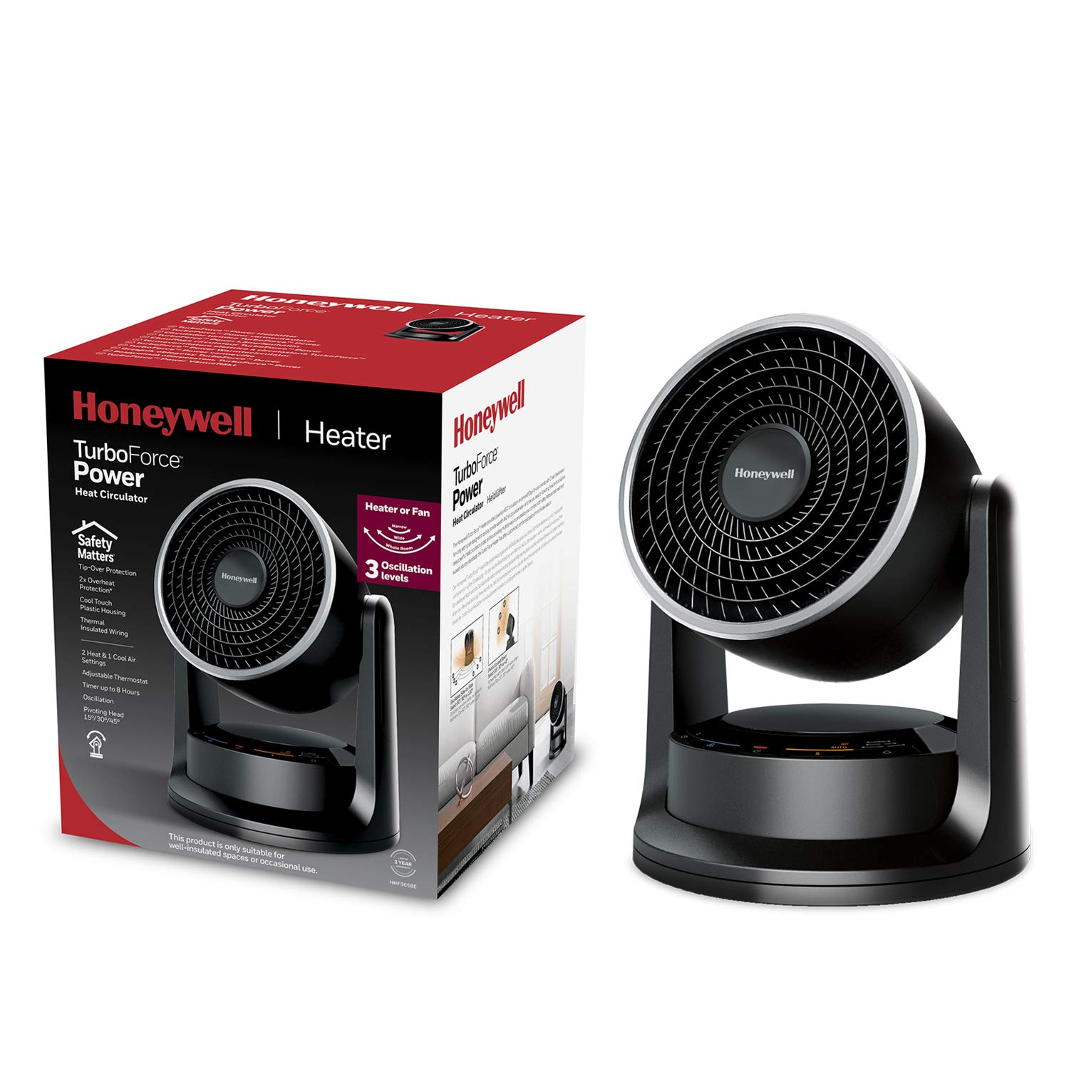 Honeywell TurboForce Power Heater and Fan