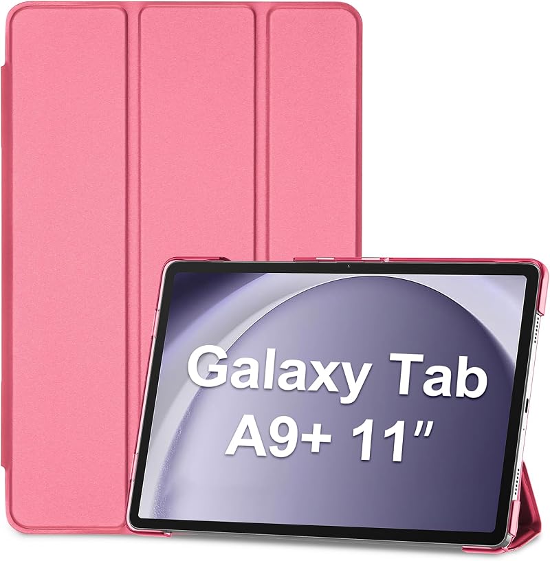 ProCase Smart Case for Galaxy Tab A9 Plus 11 Inch 2023 Melonpink