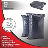 JeeJaan 5 Pcs Grey Postage Bags 34x42 Large Poly Mailers 860 x 1065 mm view 5