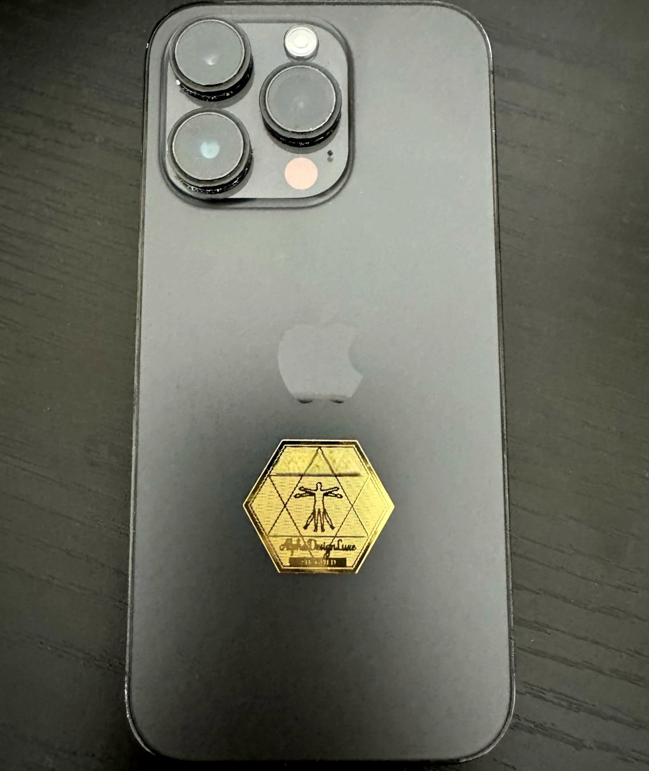 24K Gold Phone Neutralizers (6-Pack) – Stylish Protection Stickers for Tablets, Smartphones & Electronics – Digital Wellness & Device Support