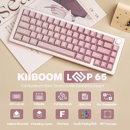 Mua KiiBoom Loop 65 65% Full Aluminum Block Structure Mechanical ...