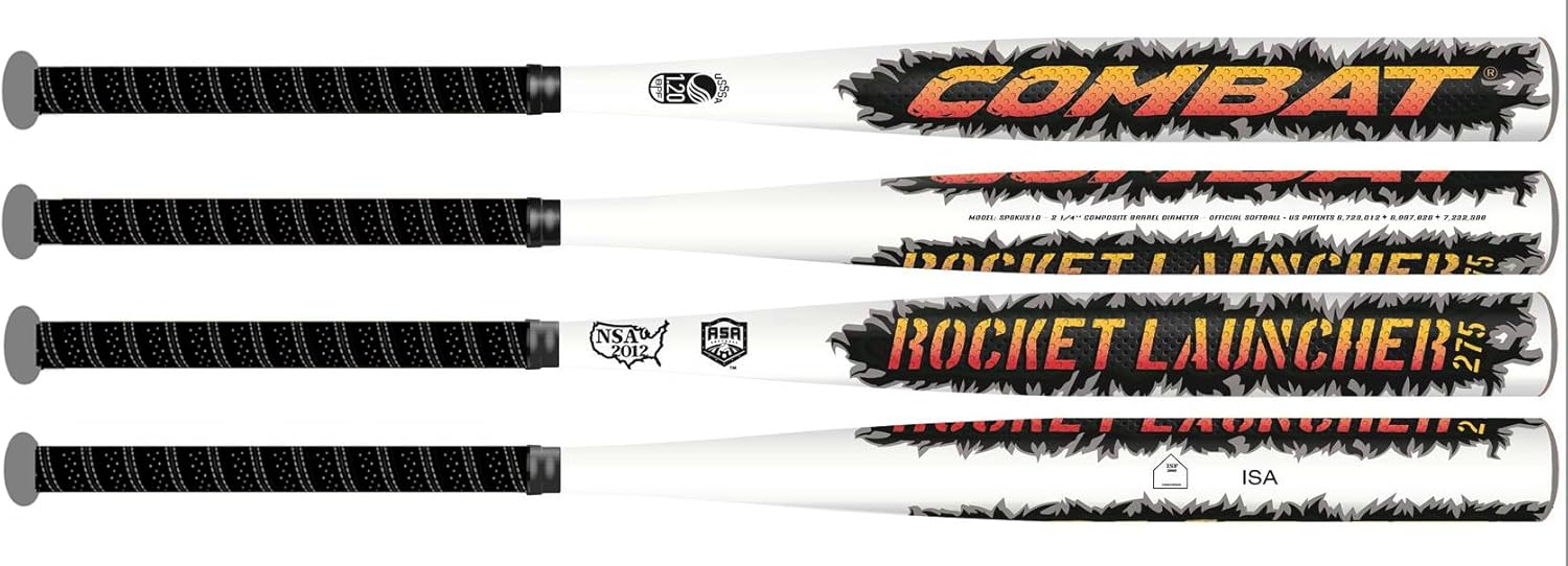 2017 Combat Rocket Launcher 275 ASA, USSSA, NSA Softball Bat 34 Length