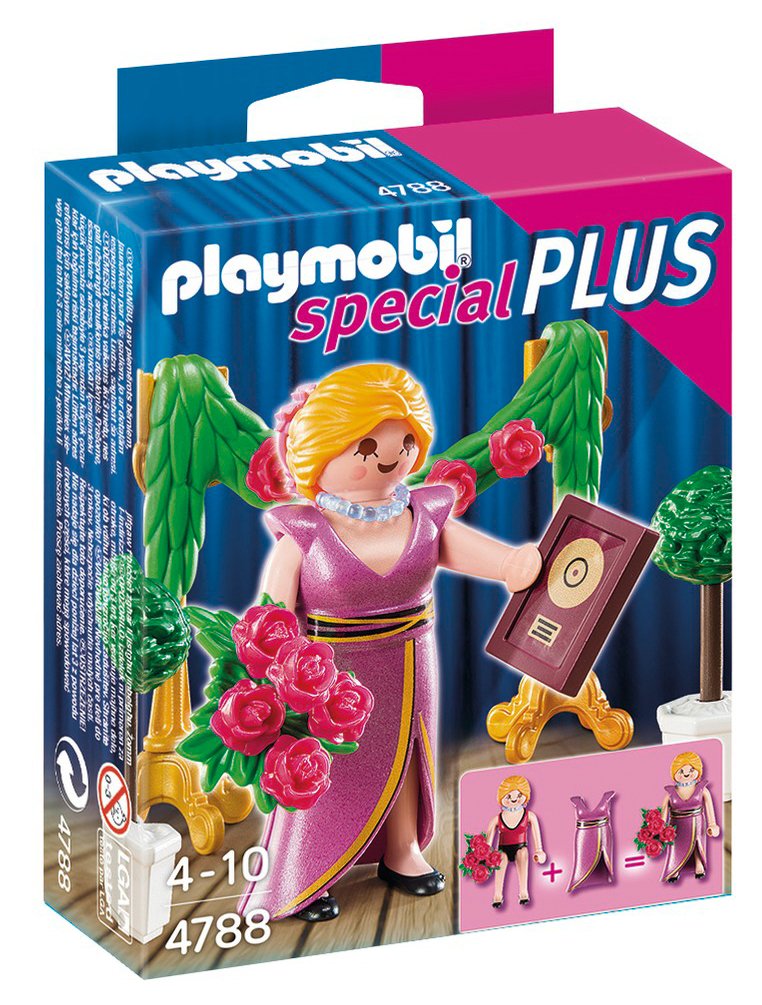 Playmobil 4788 Celebrity with Award, Fun Imaginative Role-Play, PlaySets Suitable for Children Ages 4+